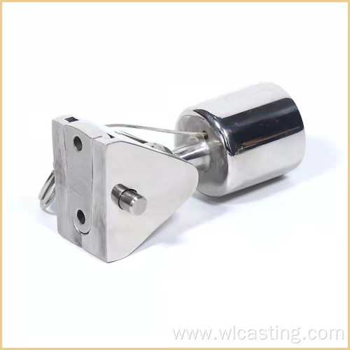 180 Rotated Stainless Steel Boat Deck Hinge Connector
